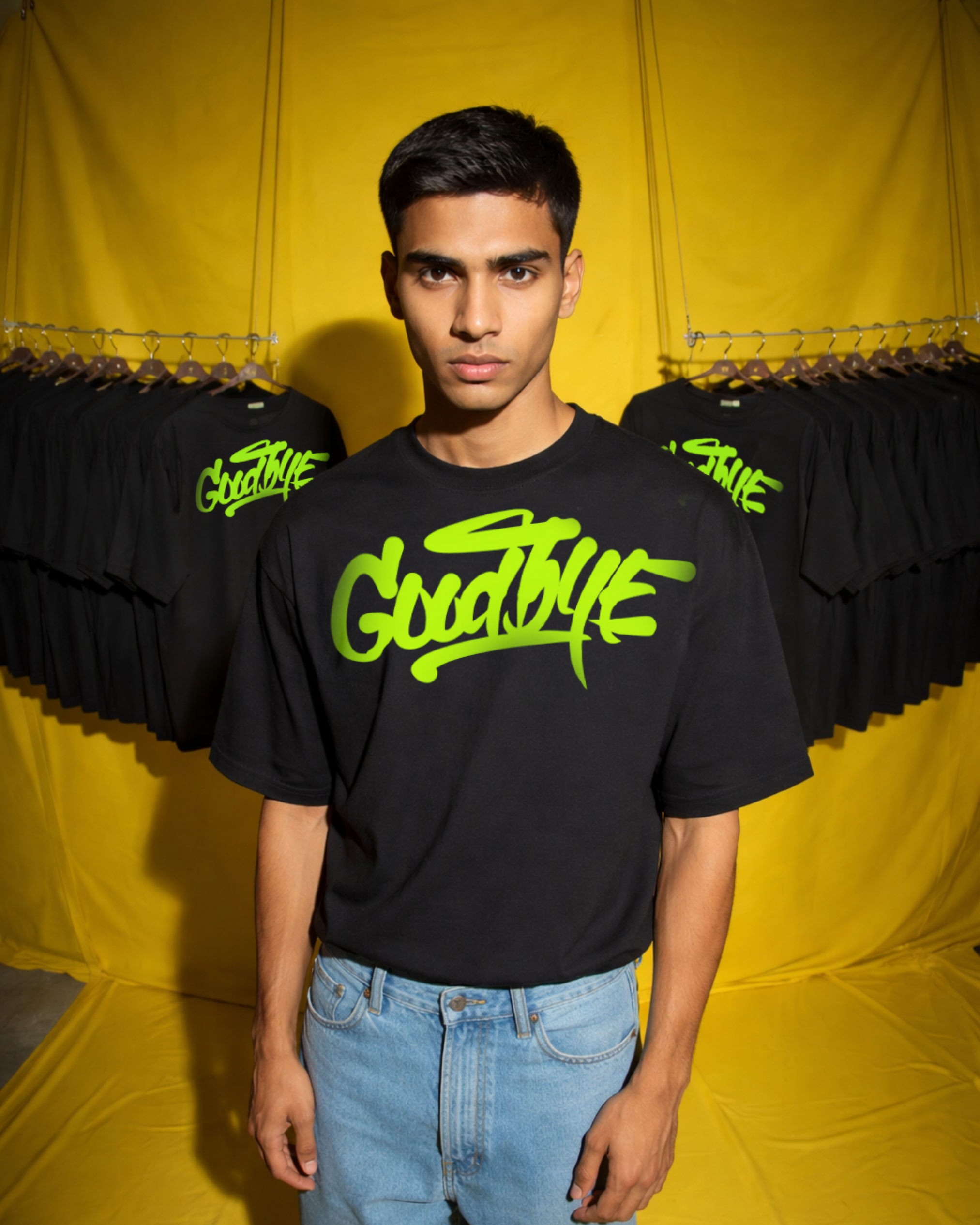 Goodbye – Rebel Script Tee