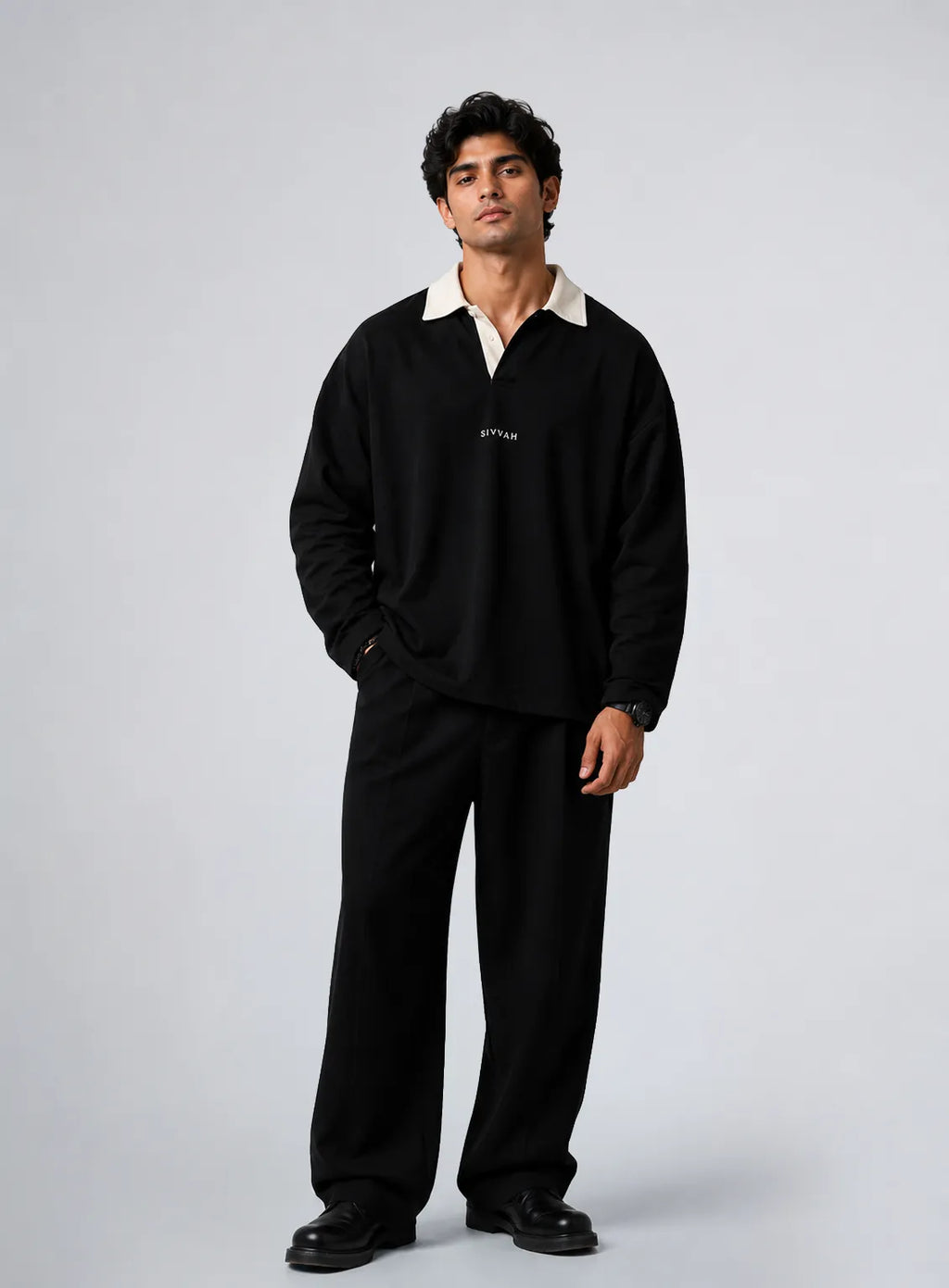 Essential Long Sleeve Polo