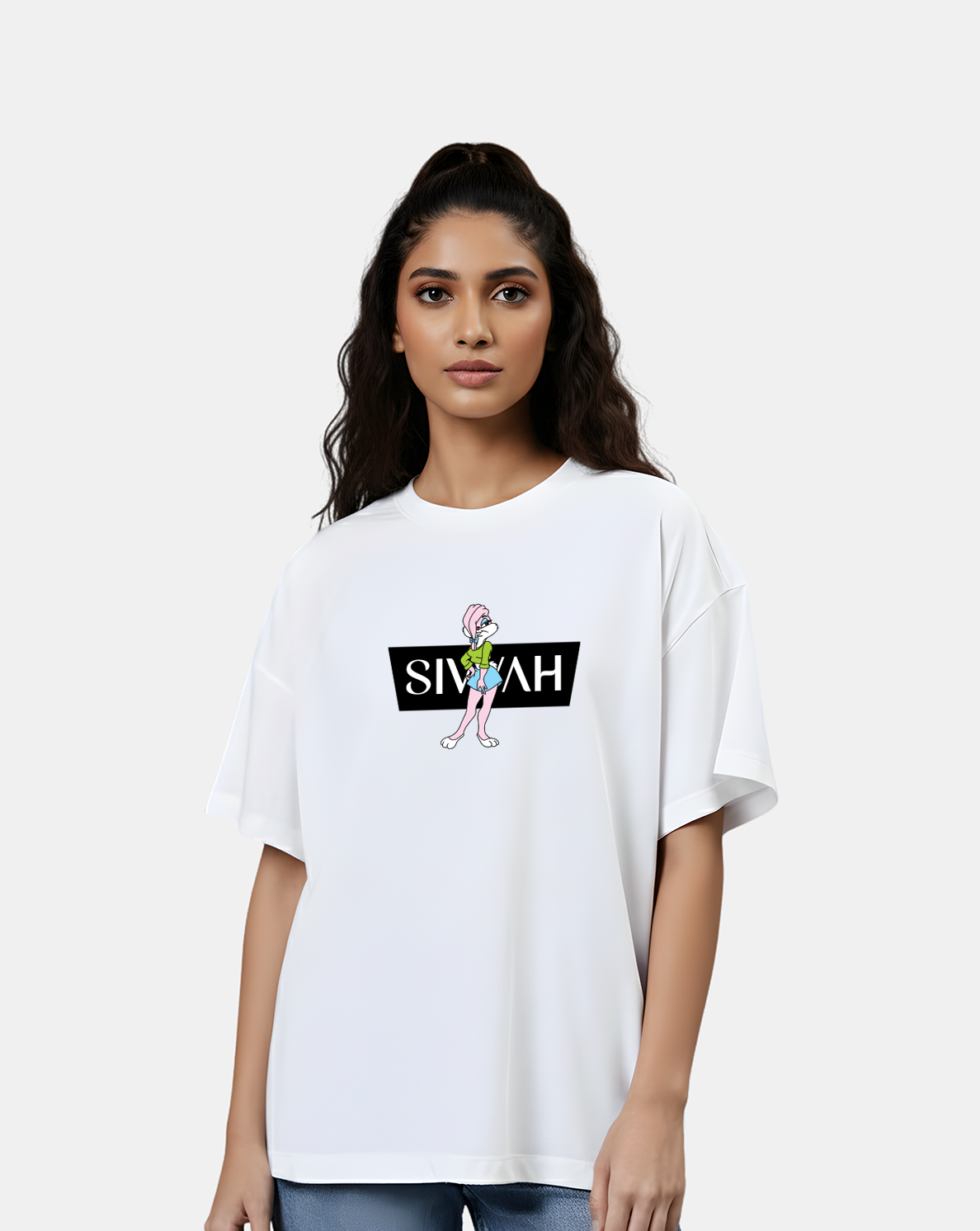 SIVVAH × Lola Bunny – Attitude Edition Oversized Tee