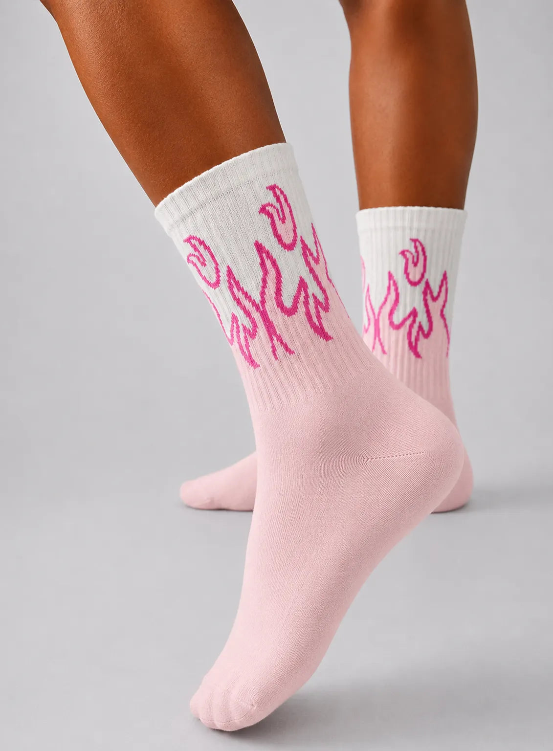 Love & Flame Crew Socks • Pack of 5