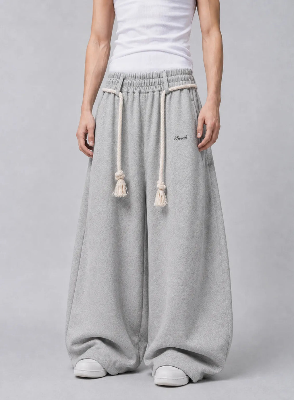 Signature Rope Sweatpants - Grey (Pre-launch)
