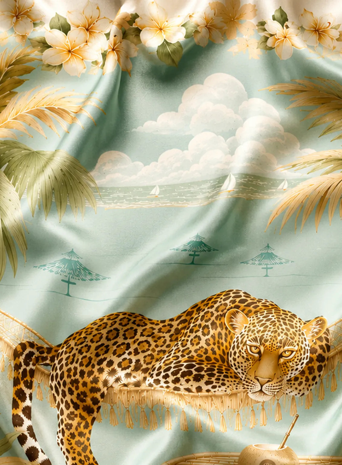 Leopard Haven Scarf
