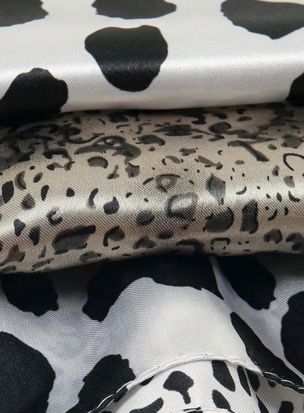 Leopard Noir Scarf