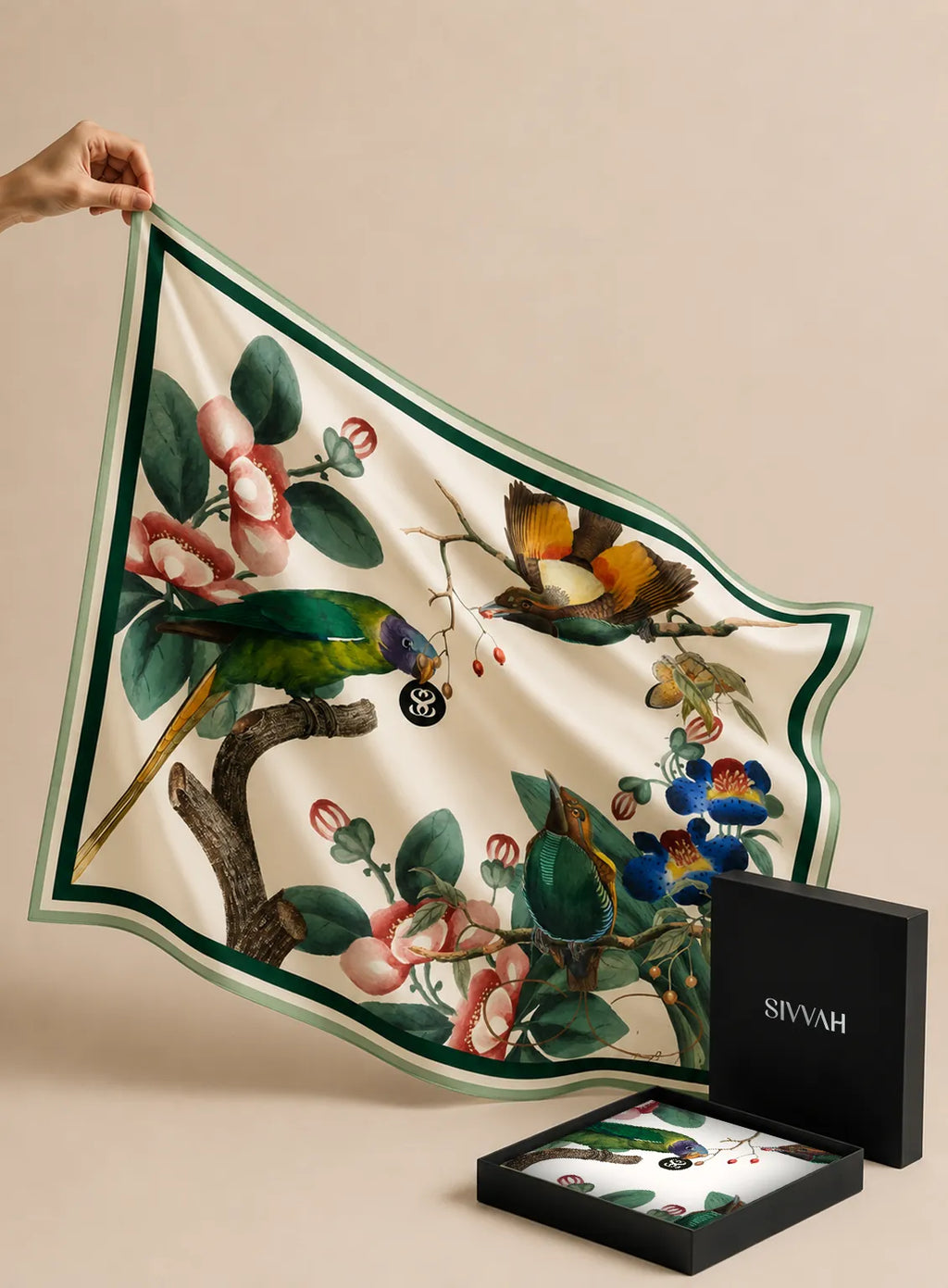 Emerald Aviary Scarf