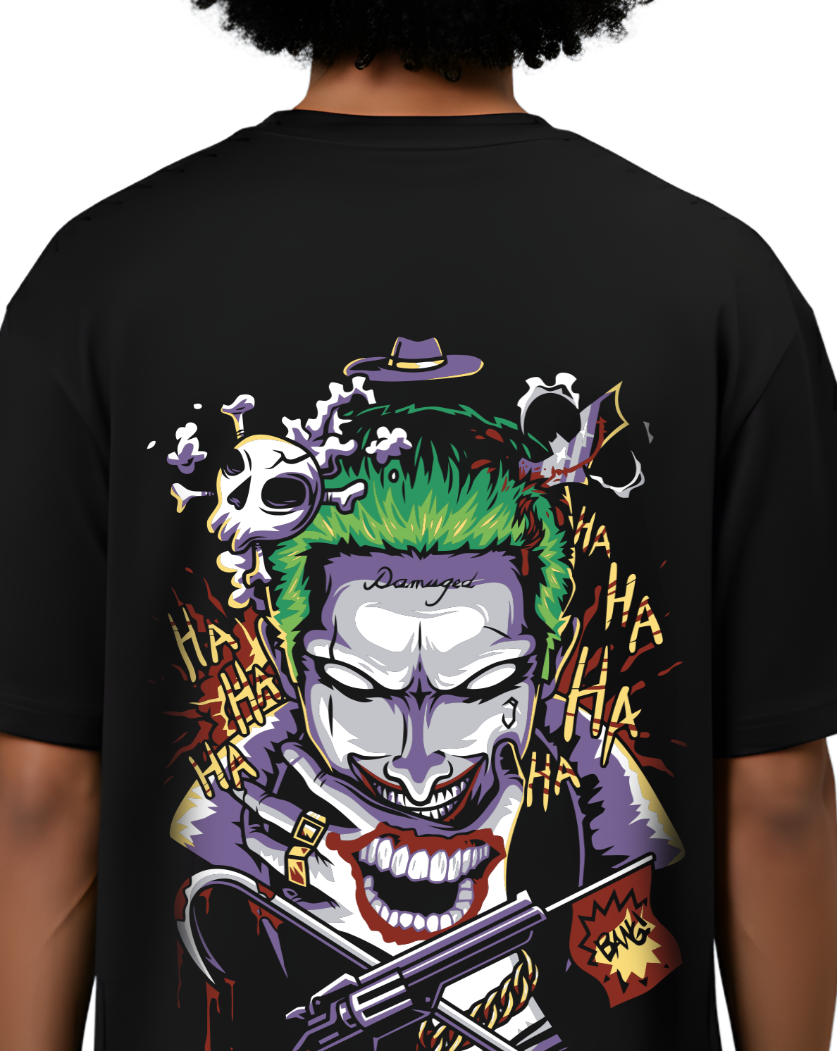 JOKER CHAOS EDITION – Oversized Graphic Tee