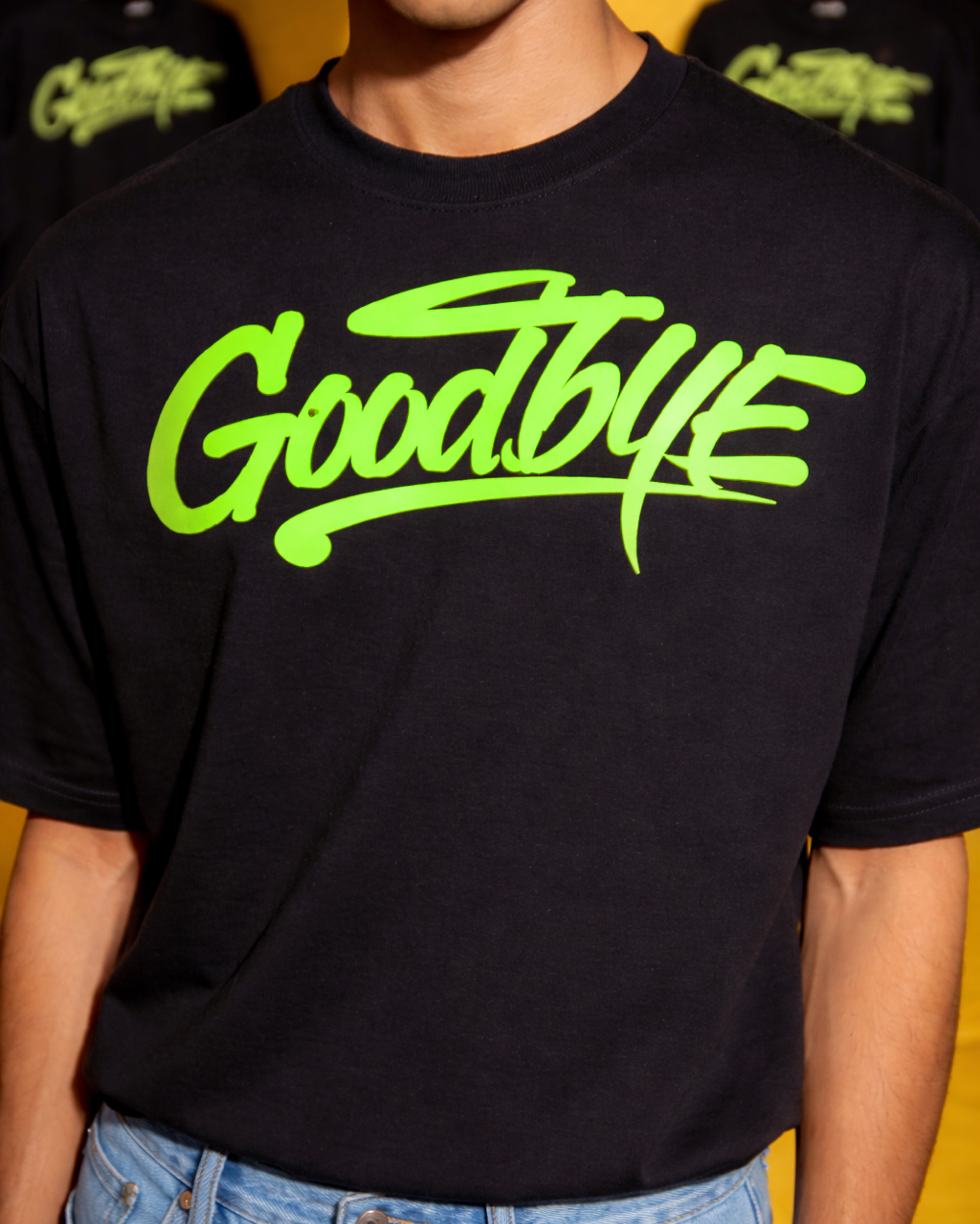 Goodbye – Rebel Script Tee