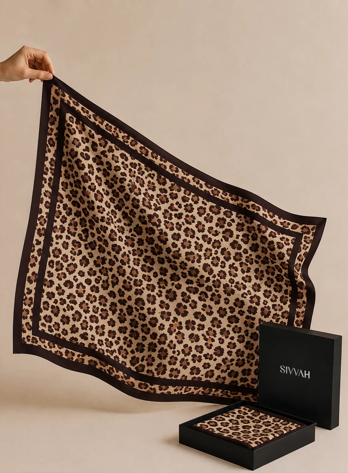 Wild Leopard Luxe Scarf