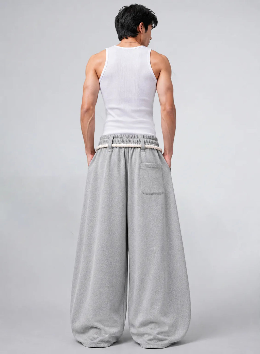 Signature Rope Sweatpants - Grey (Pre-launch)