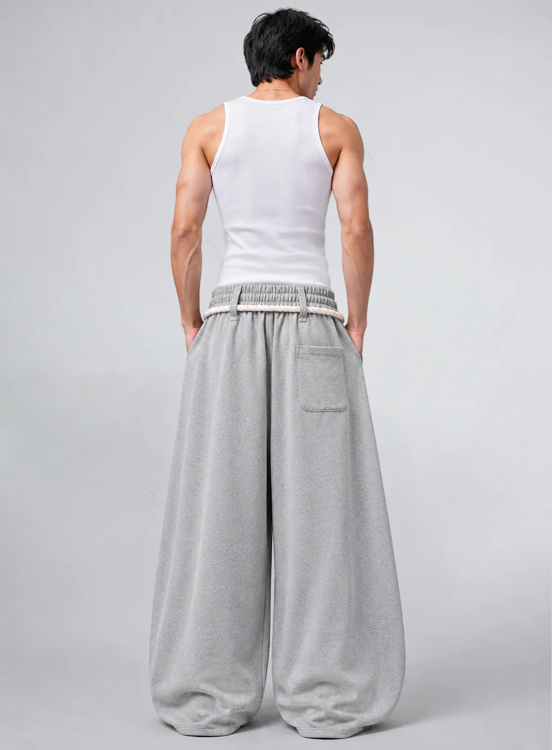 Signature Rope Sweatpants - Grey (Pre-launch)