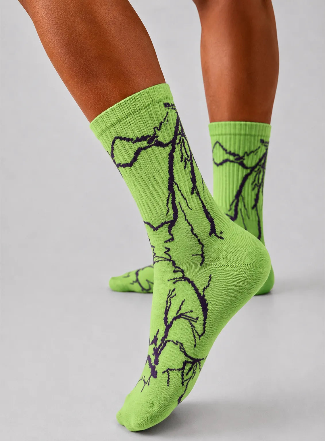 Electric Vein Crew Socks • Pack of 5