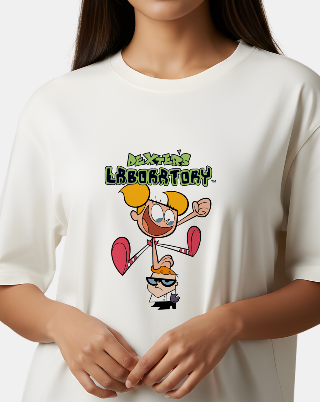 Dexter’s Laboratory Duo – Oversized T-Shirt