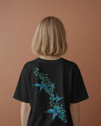 Blue Swallows — Embroidered Serenity