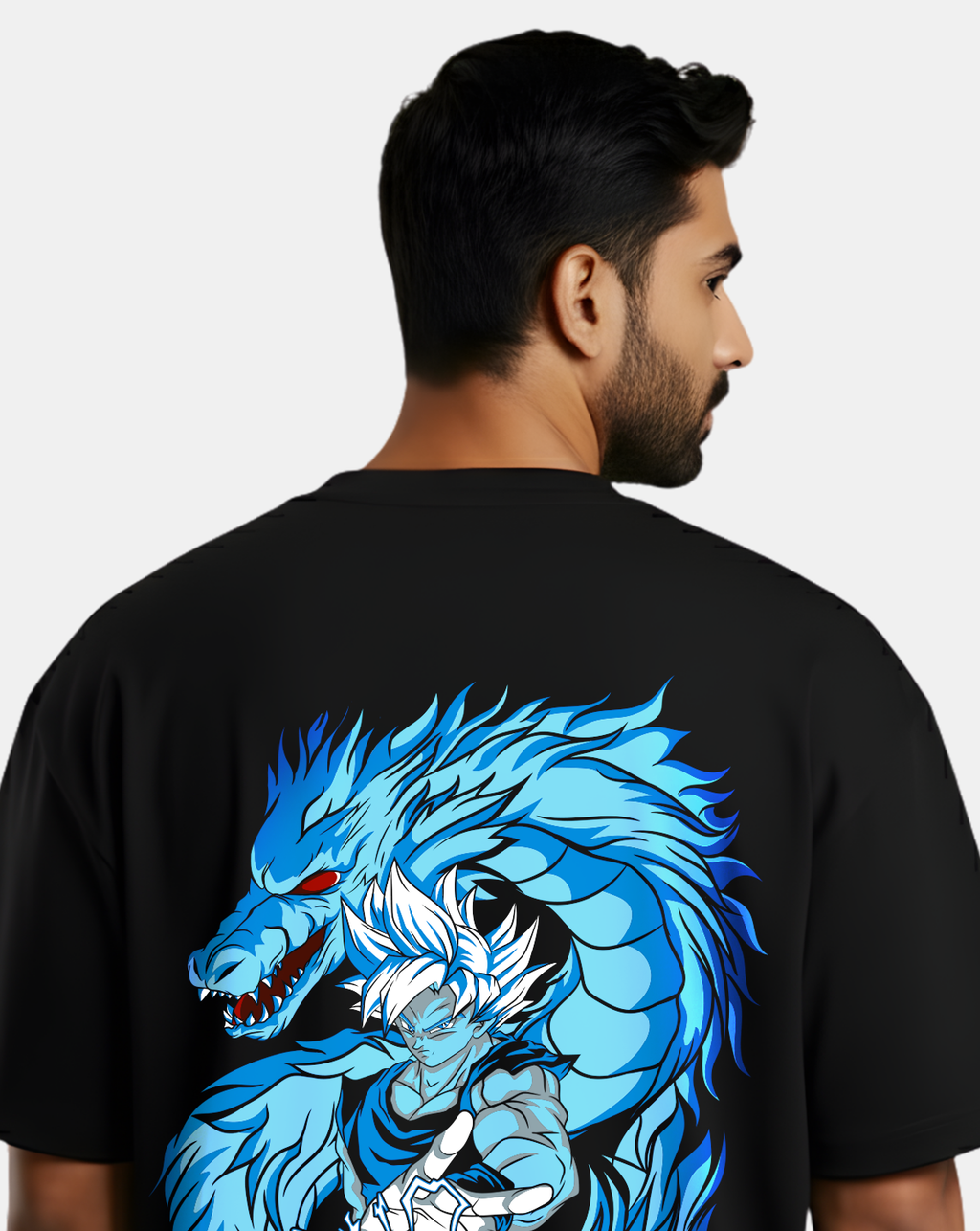 Saiyan Ascension Dragon Oversized T-Shirt