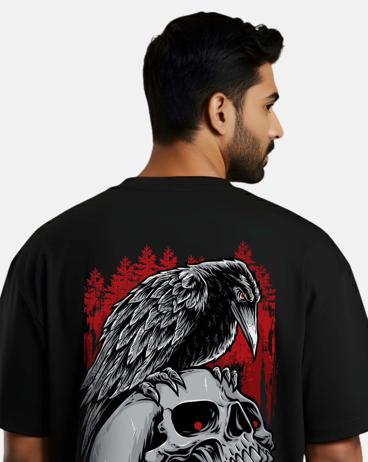 Raven of the Lost – Dark Artefact Oversized Tee