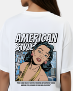 American Style – Oversized Graphic Tee