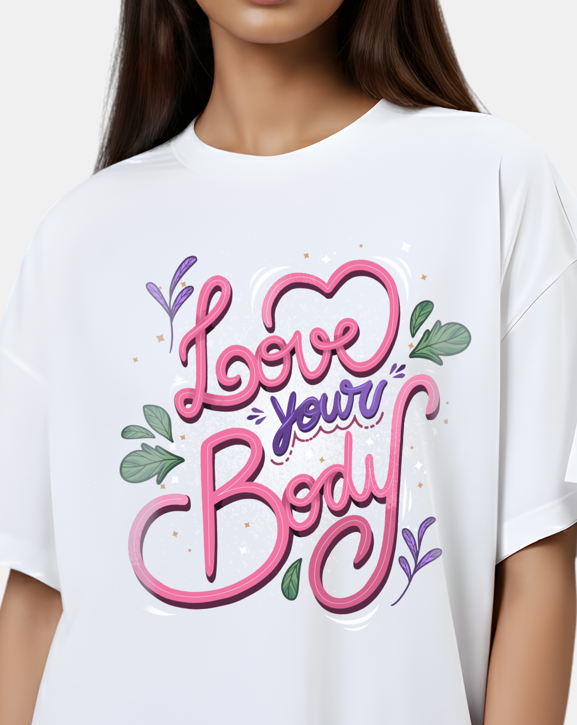Love Your Body – Self-Love Oversized Tee