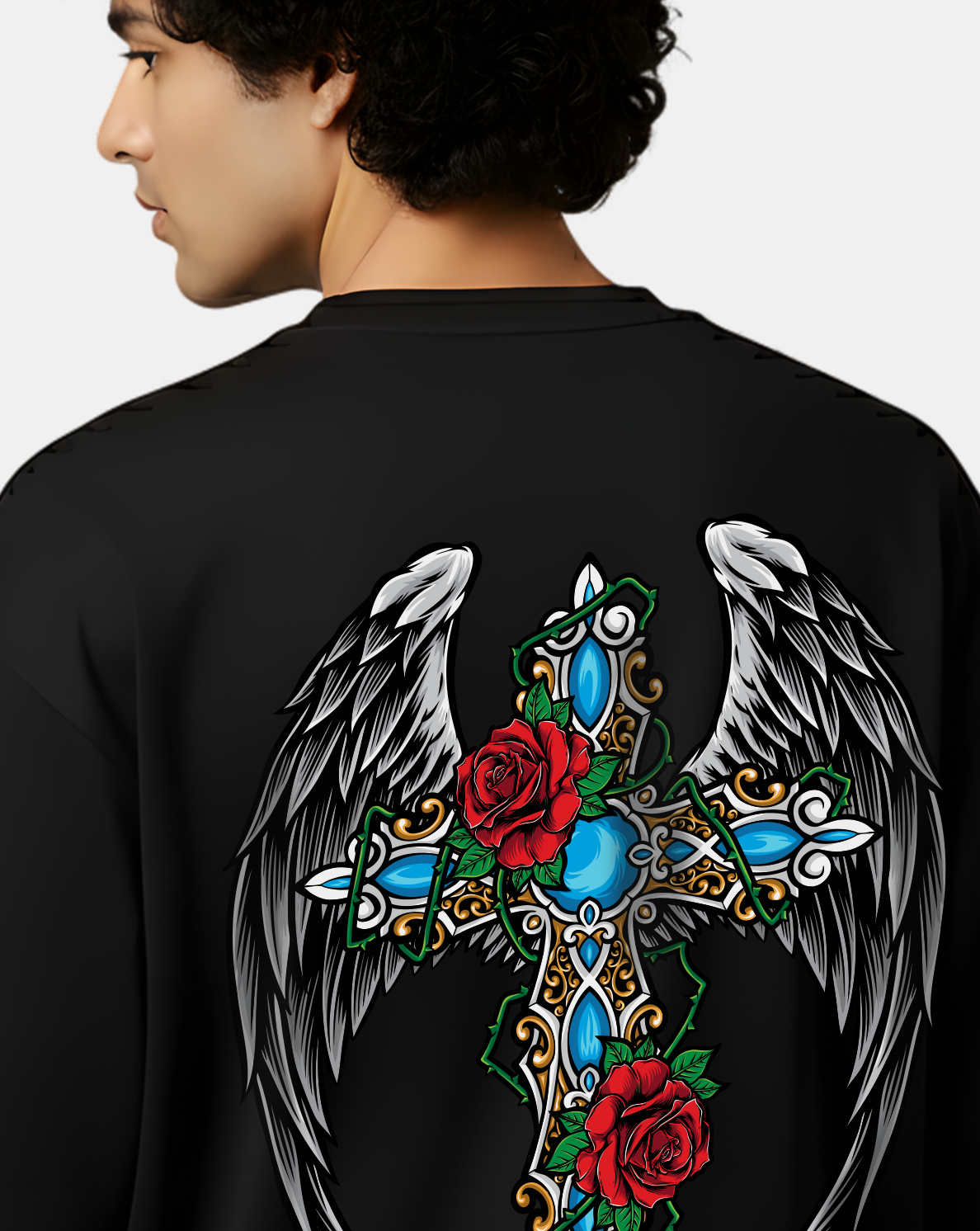 Guardian Cross – Oversized T-Shirt