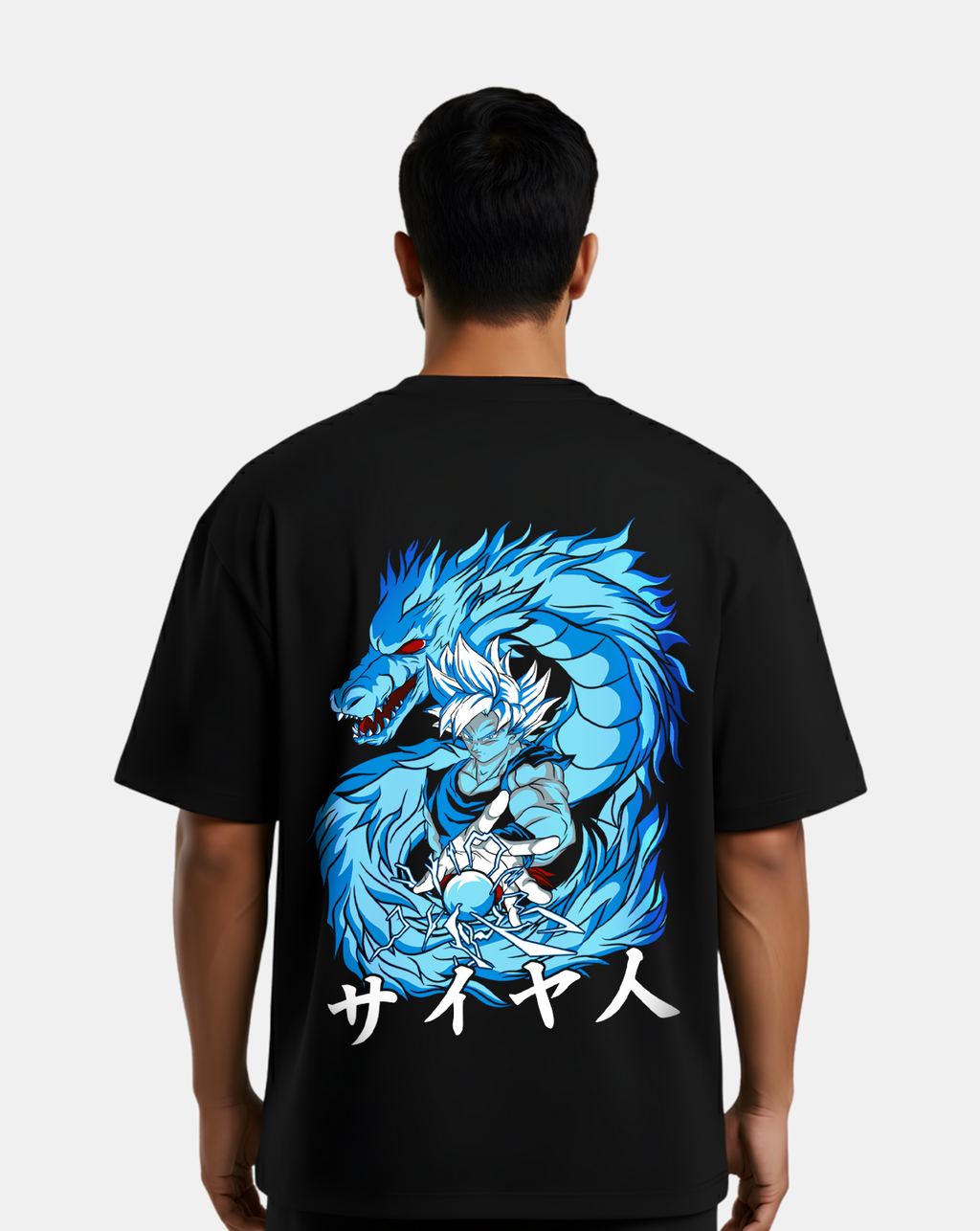 Saiyan Ascension Dragon Oversized T-Shirt