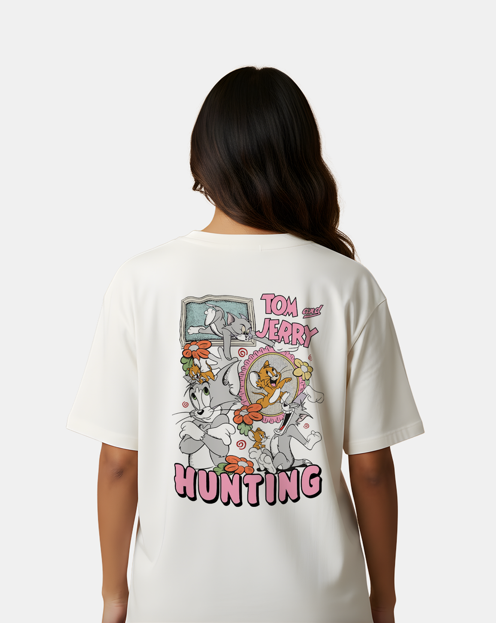 Tom & Jerry Oversized T-Shirt