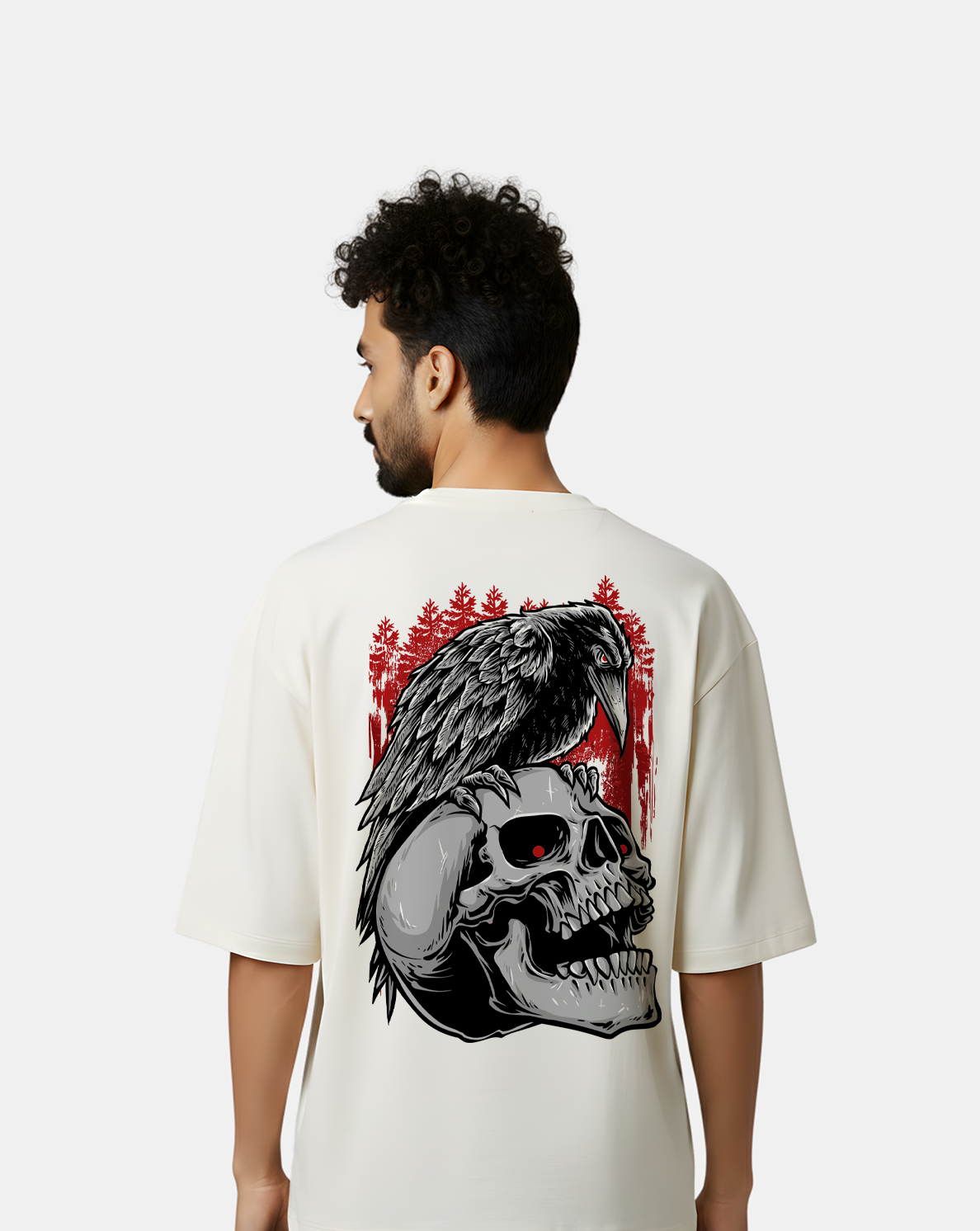 Raven of the Lost – Dark Artefact Oversized Tee