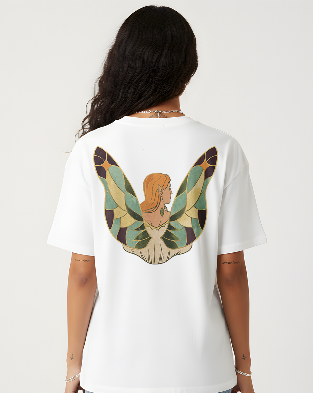 Fairy Tale Concept - Oversized White Tshirt