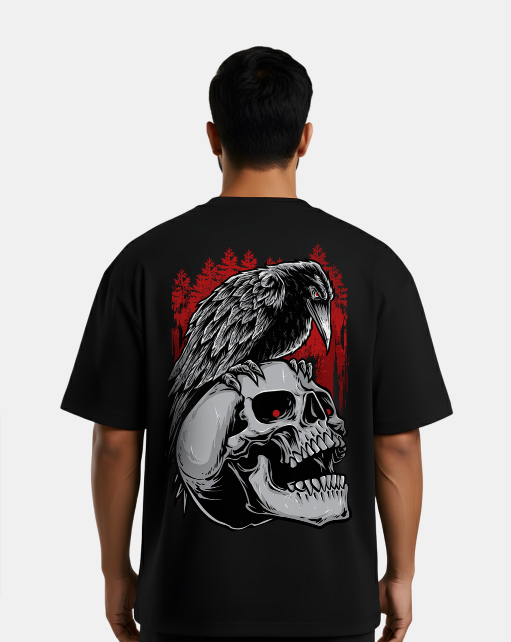 Raven of the Lost – Dark Artefact Oversized Tee