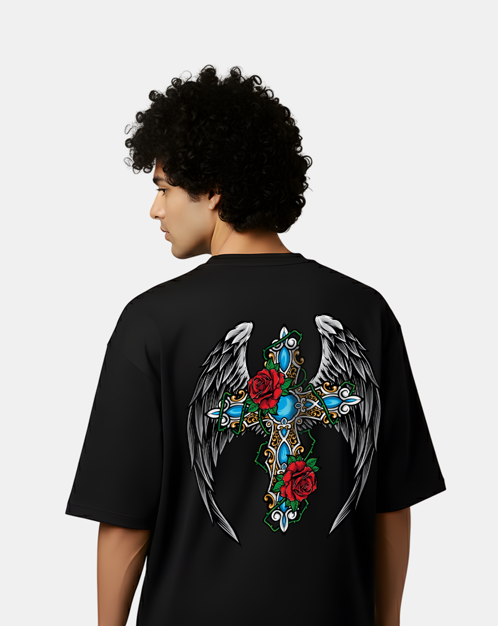Guardian Cross – Oversized T-Shirt