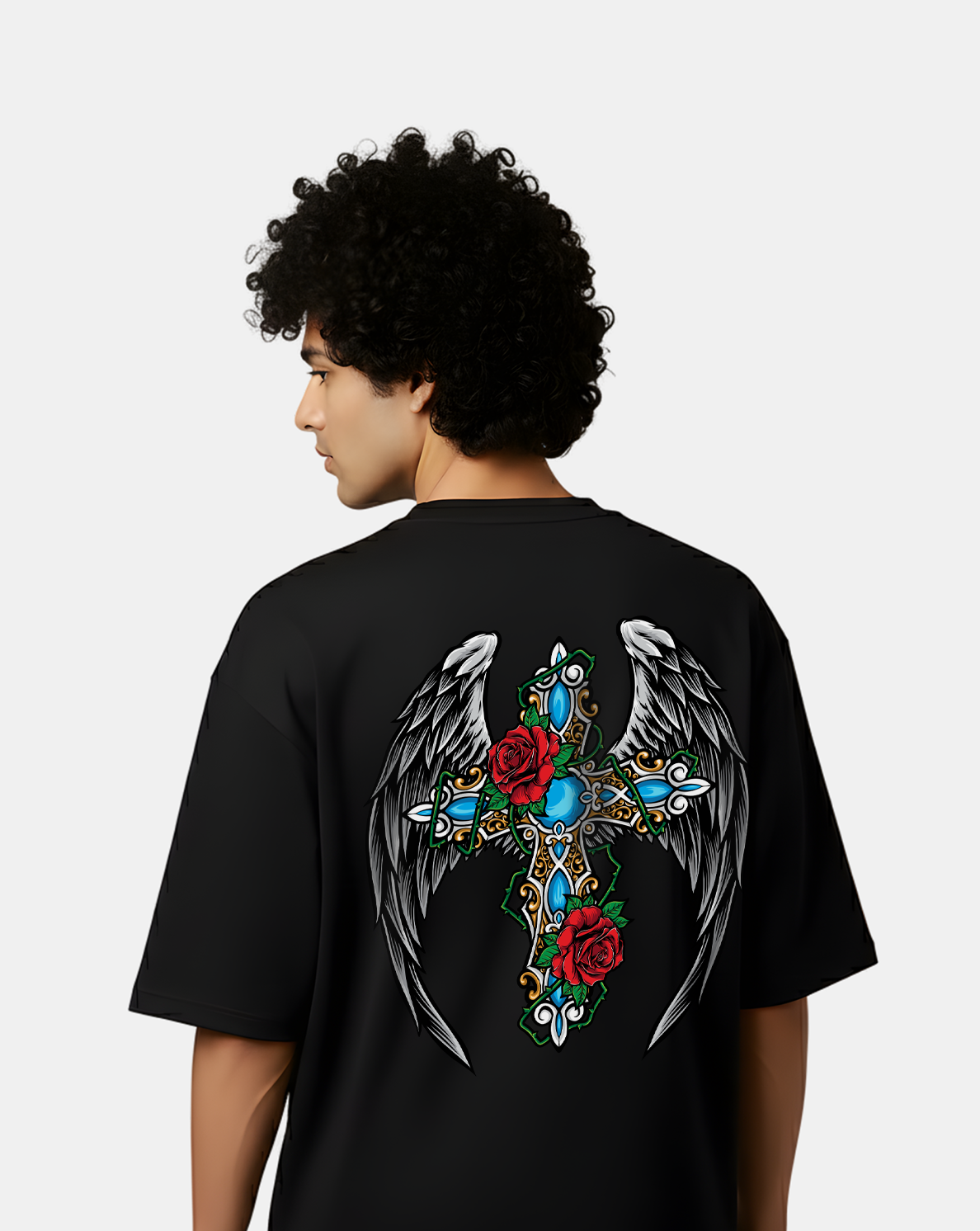 Guardian Cross – Oversized T-Shirt