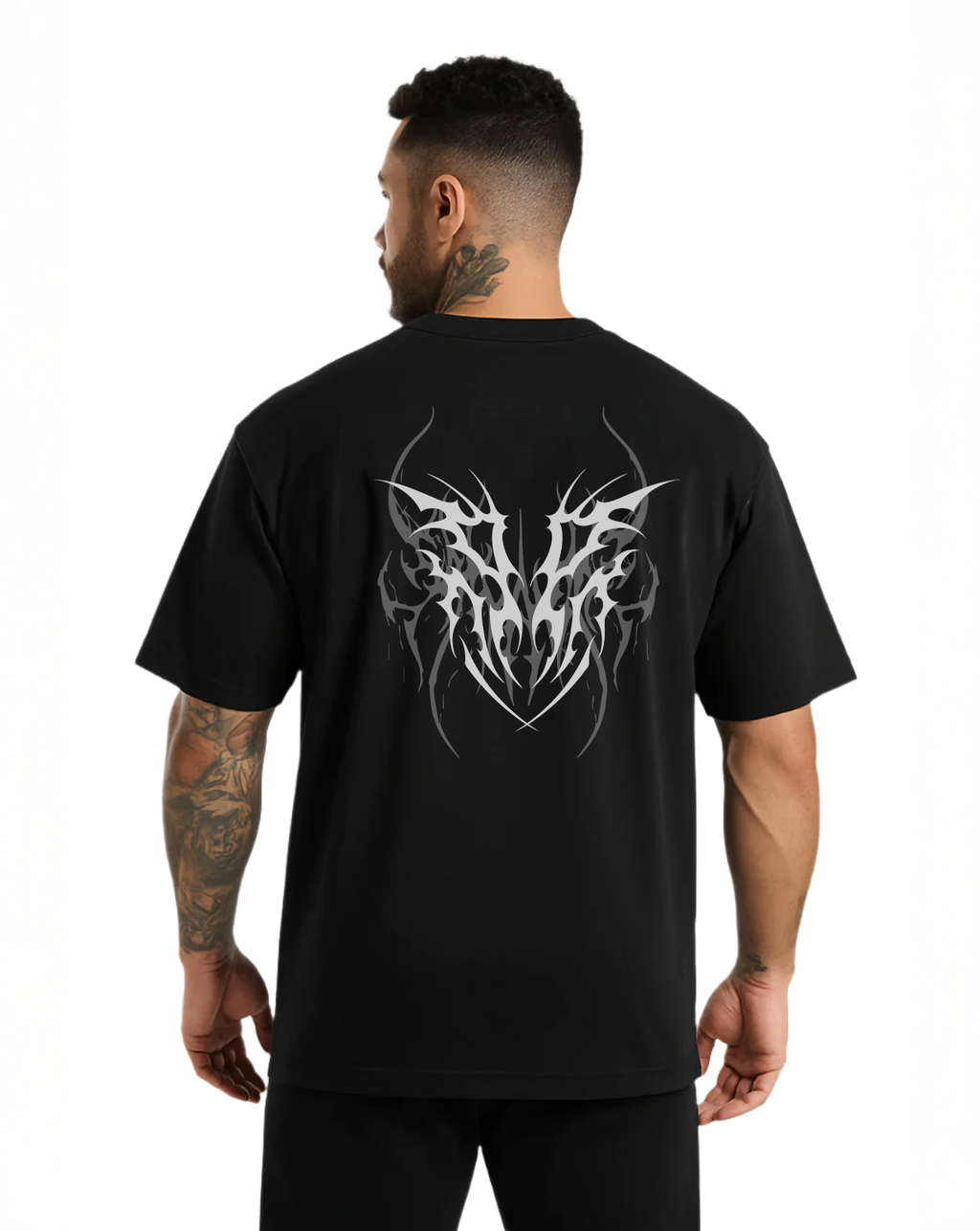 Shadow Crest – Dark Gothic Graphic Tee