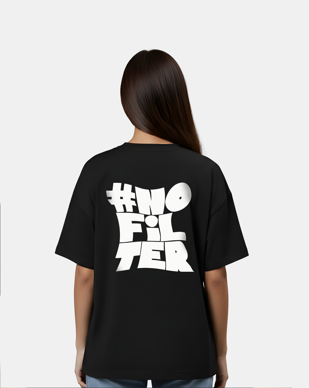 NOFILTER Oversized Streetwear Tee