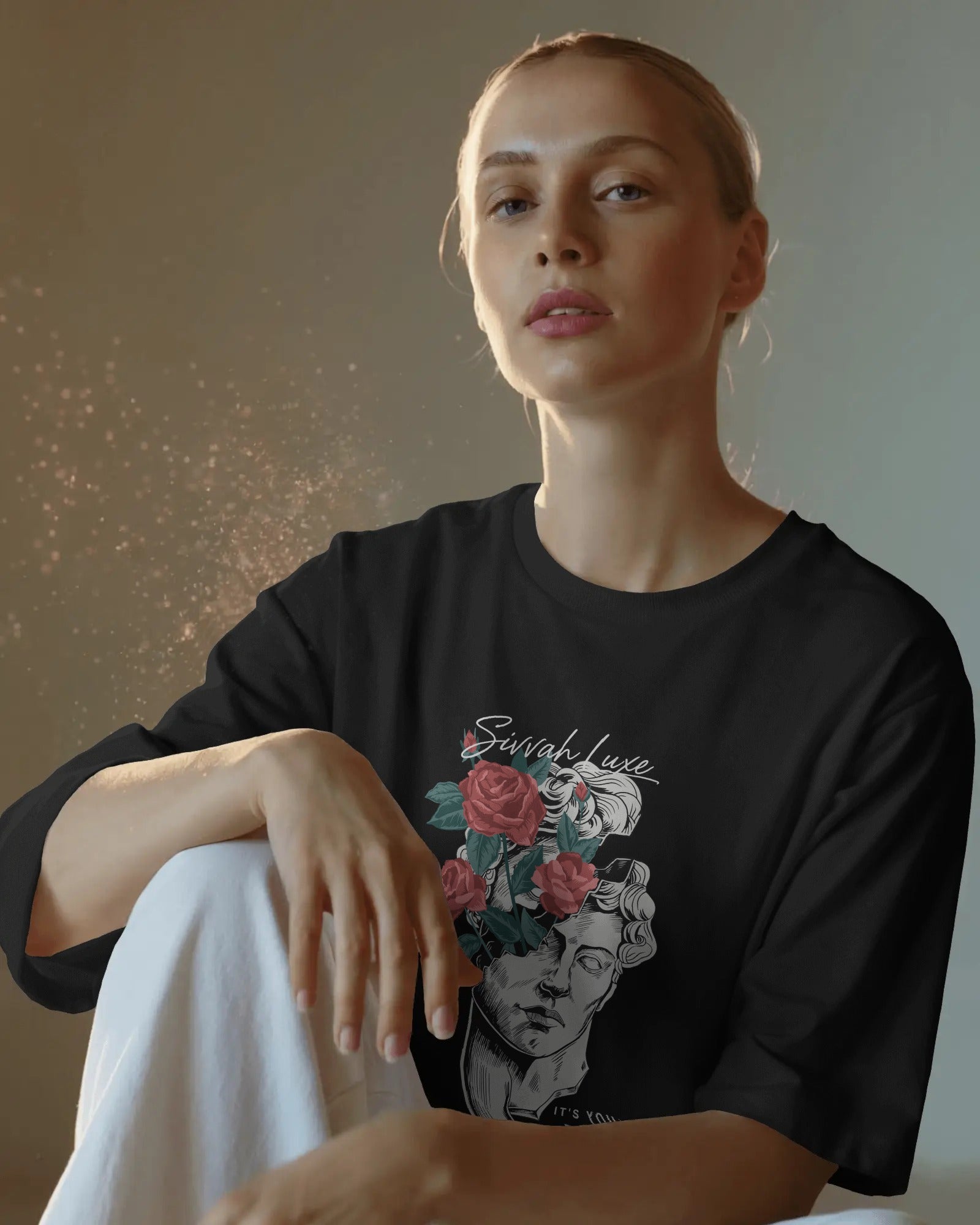 BLOOM SCULPT OVERSIZED T-SHIRT