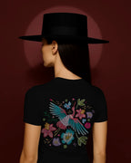 Floral Harmony —  Oversized Tee