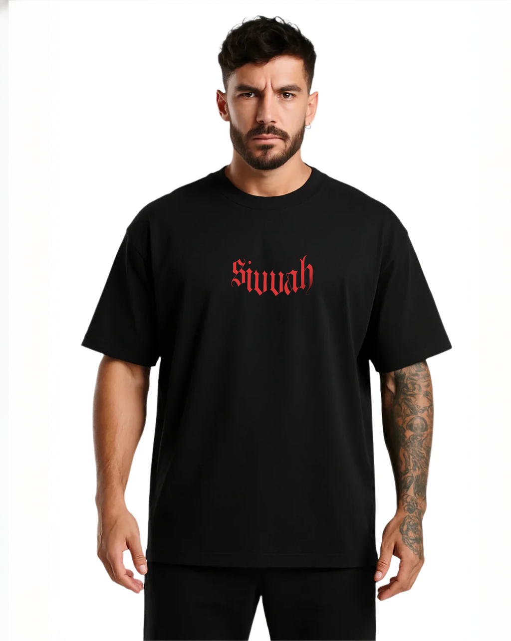 Inferno Skull — Chaos Edge Oversized Tee