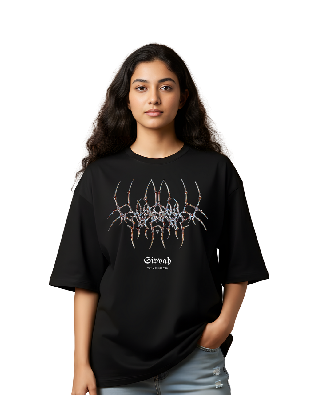 Metal Crest – Bold Abstract Graphic Tee