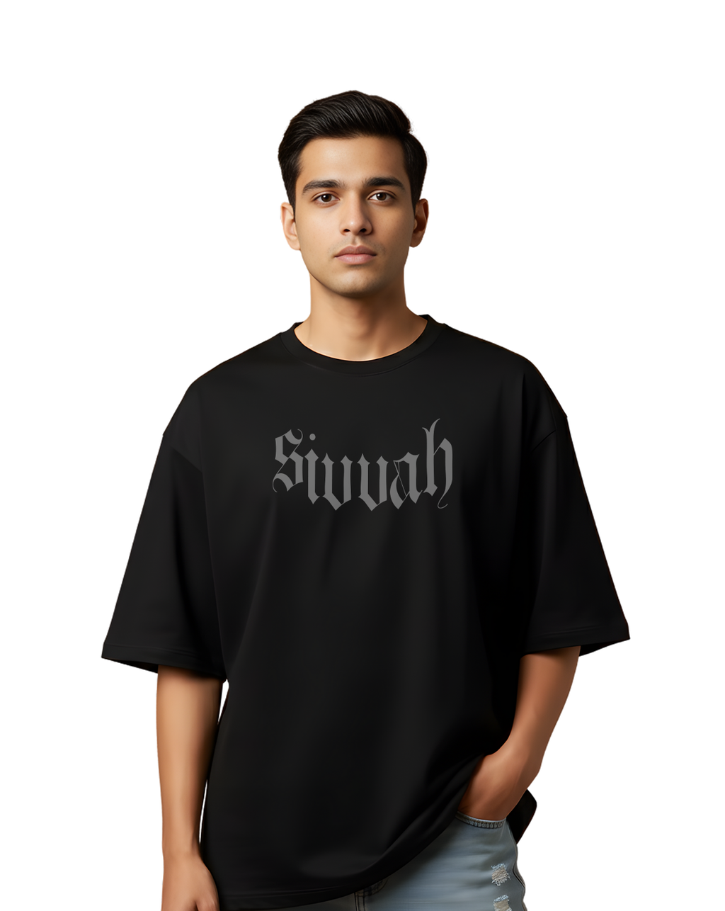 Ghost Wing Crest – Dark Gothic Graphic Tee