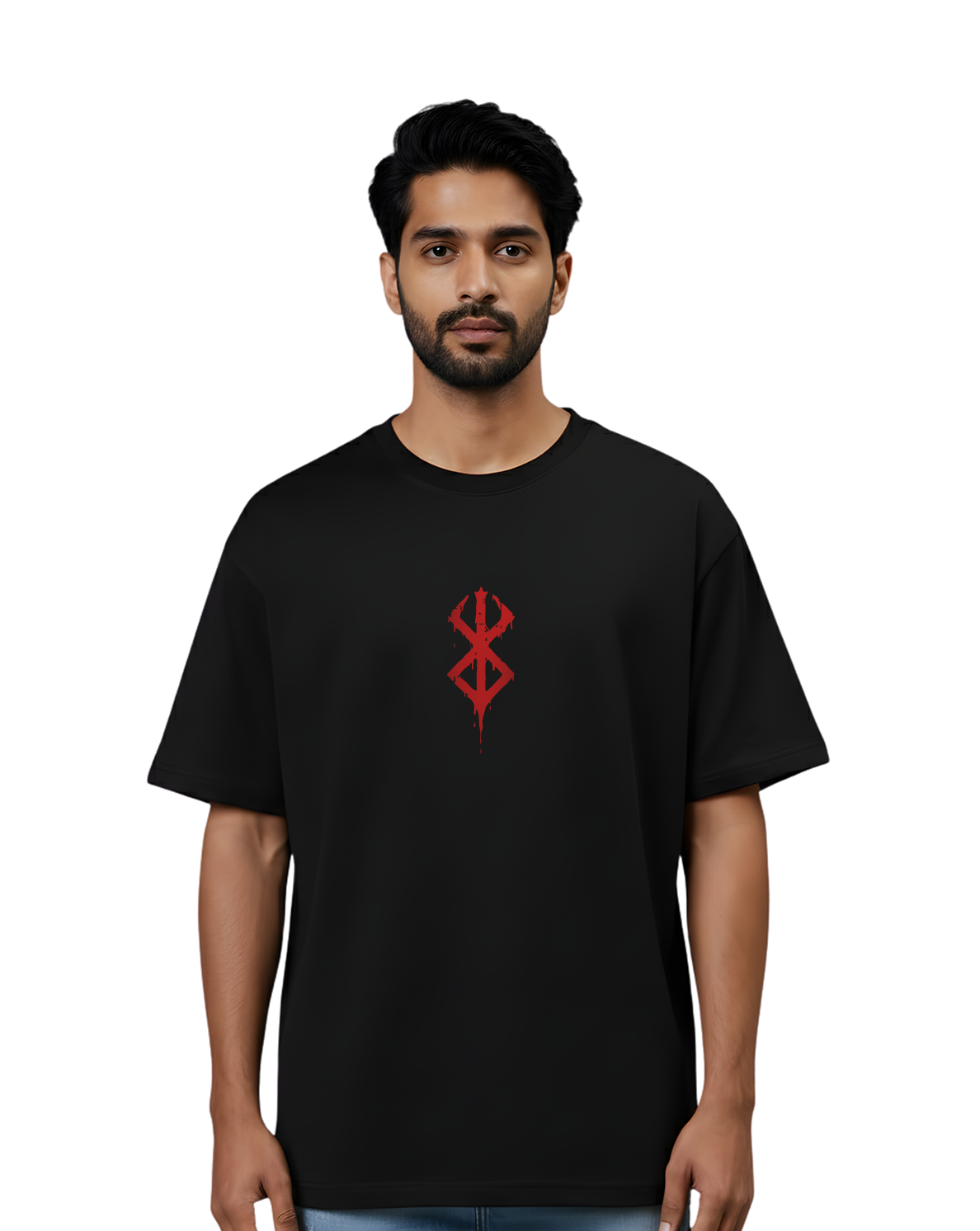 BLACK GOAT – Sigil of Defiance Oversized T-Shirt