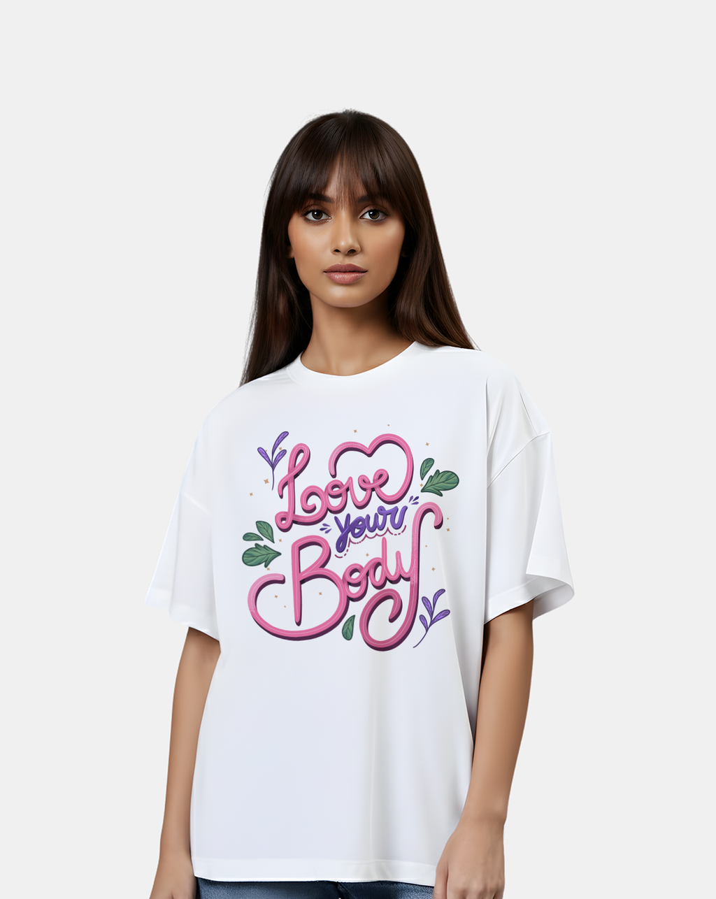 Love Your Body – Self-Love Oversized Tee
