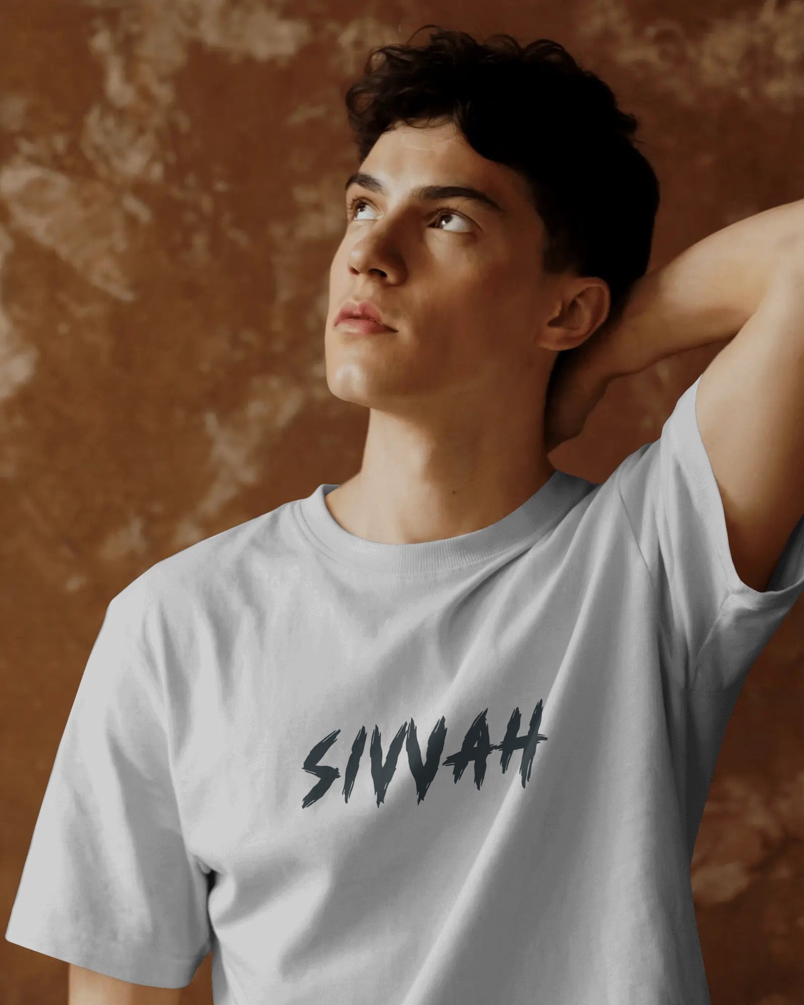 SIVVAH Oni Mask Oversized T-Shirt