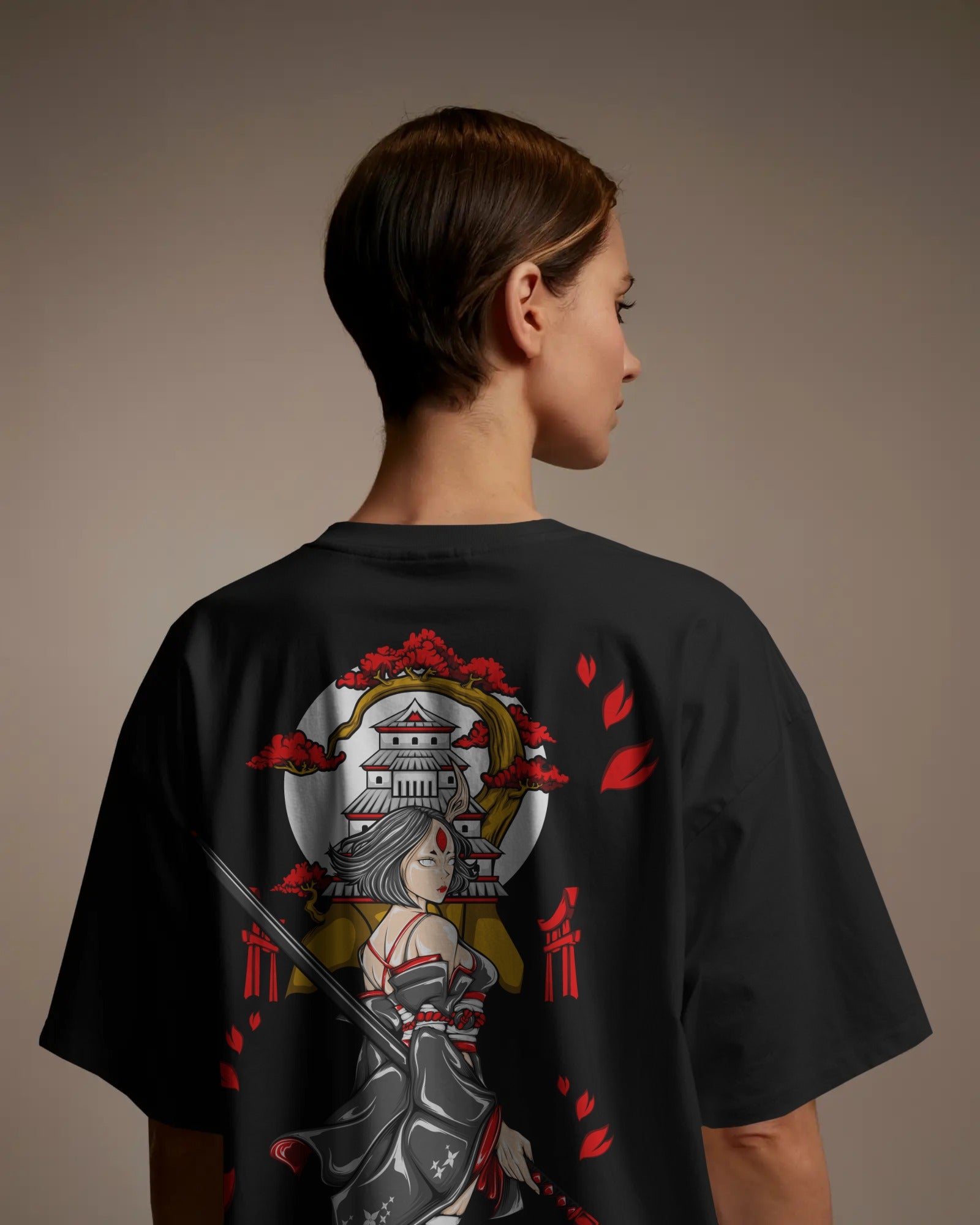 Dual-Side Printed T-Shirt